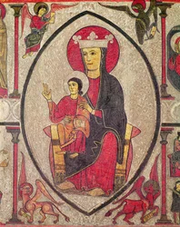 Madonna und Kind (Detail)